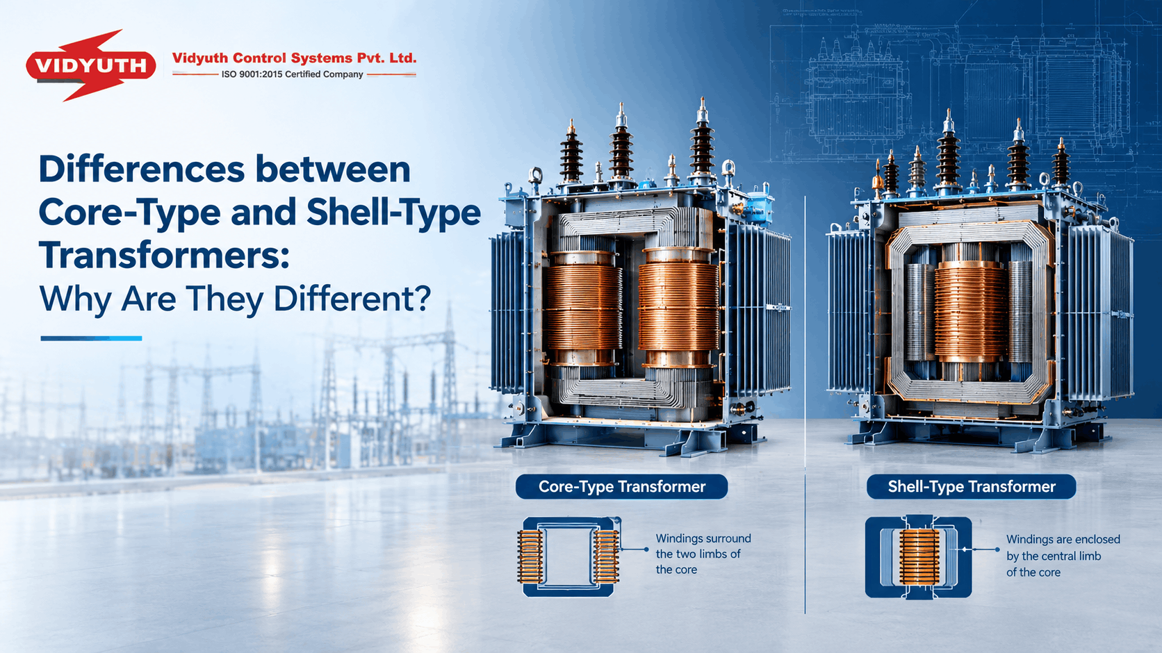 Core vs. Shell-Type Transformers
